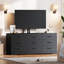 Meuble télé de 55 pouces avec 9 tiroirs de rangement et support télé ajustable-1626204568