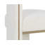 Upholstered Stool with Solid Wood Frame-1517964723