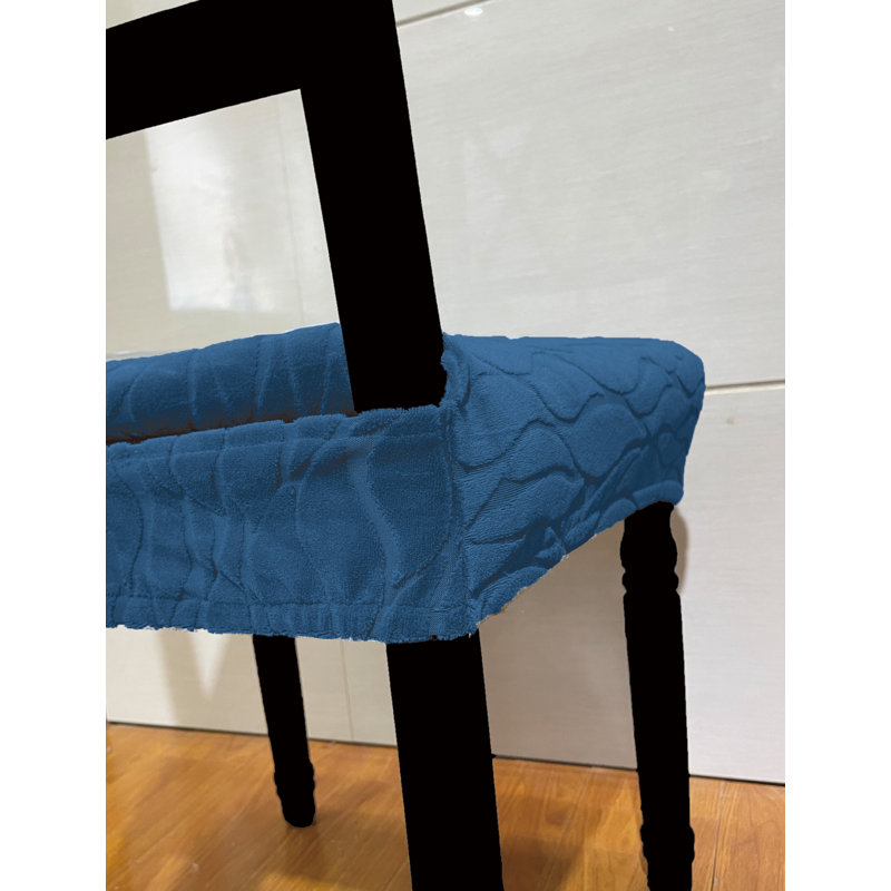 Housse extensible pour siège sans accoudoirs - Bleu marine