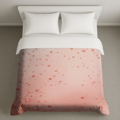 Pink Cherry Blossom Petals Duvet Covers