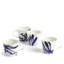 Royal Doulton 1815 Pacific Mug 13.5oz 2025 Mixed Patterns Blue, Set of 4