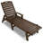 TREX Outdoors Yacht Club Chaise with Arms - Stackable-21320499
