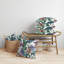 Indoor / Outdoor Floral Square Cushion-145804001-145803928