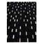 Tapis noir Jed