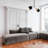 Modern Industrial Chandelier, Black Metal Body, 39.4 x 39.4 x 42.1 inches | 2 x E27 Sockets (Max 40W) | Elegant Fabric Cap with 7.9 inches Diameter, 7.9 inches Height | Perfect for Scandinavian Home Décor & Novelty Lighting-1938477901-1938477939