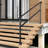 1 Pack Metal Outdoor Step Handrail-99445754