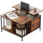 Table basse multifonctionnelle à plateau relevable avec rangement, idéale pour la vie familiale, le travail à distance et l'organisation de petits espaces
