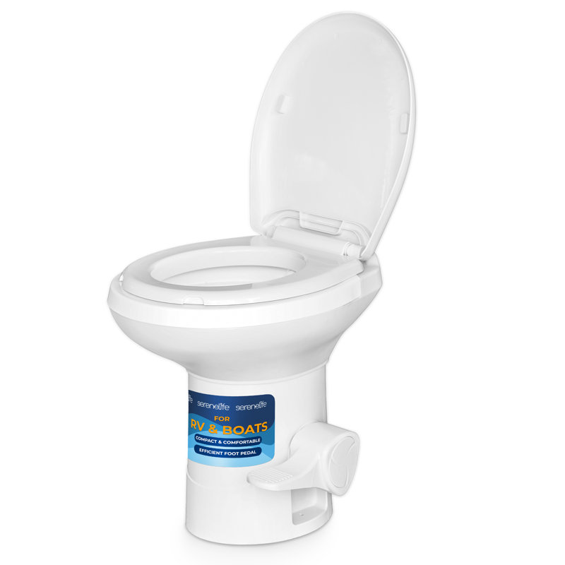 Toilette allongée une pièce (siège inclus)