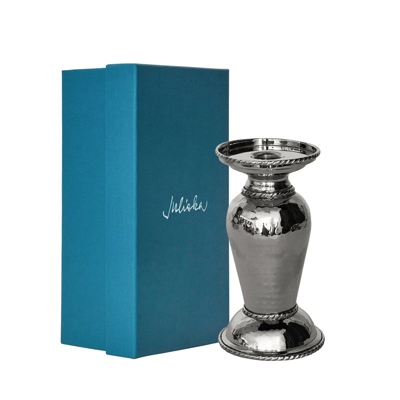 Graham Pillar/Taper Candle Holder, 7" H x 4" W x 4" D