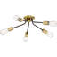 Plafonnier semi-encastré 5 lumières 27,5 po-1068550963