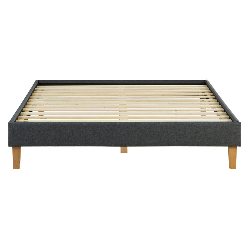 Dayna Upholstered Platform Bed, 140 x 200cm