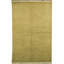 Tibetan Wool Geometric Area Rug in Green