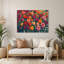 Art mural Botanical Zinnias-436383946