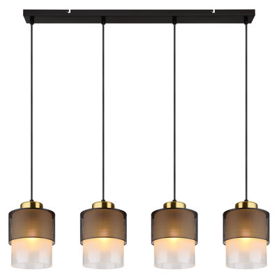 Balzourt 4 - Light Matte Black Pendant
