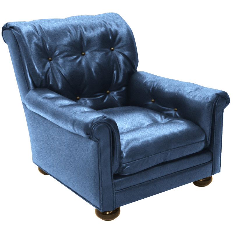 Armchair, Bella Pearl Performance Velvet, French Dark Cherry