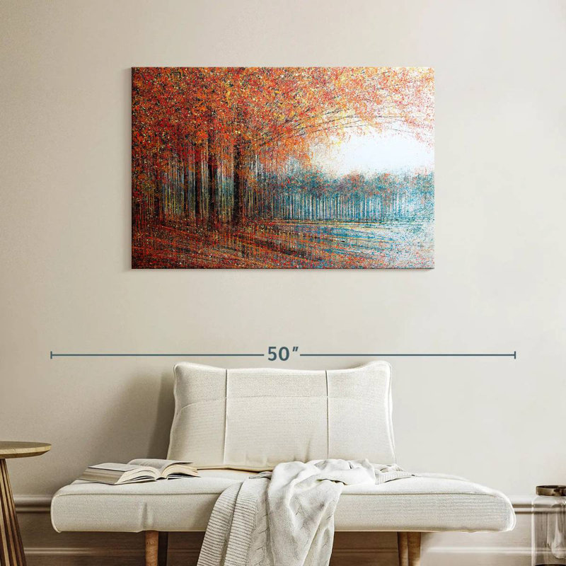 Avery The Red Trees, 26" H x 39" W