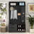 Hall Tree With 6 Hooks,Coat Hanger, Entryway Bench, Storage Bench,For Entrance, Hallwa-951642080