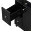 Armoire de meuble-lavabo 24 po avec lavabo en céramique, 2 tiroirs, 1 porte-126202340