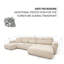 Bingo U-Shaped 6 Seater Sofa Bed-1248228194