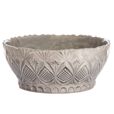Coppermill Kitchen Vintage Inspired Ceramic Ceramic Serving Bowl