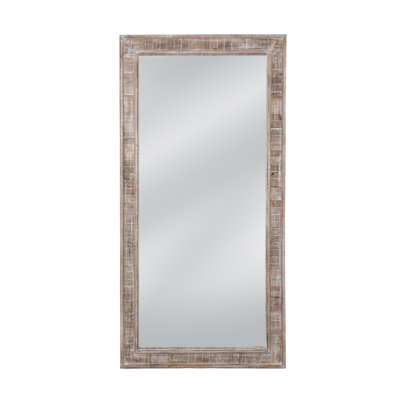 Miroir pleine grandeur en bois massif Alrick