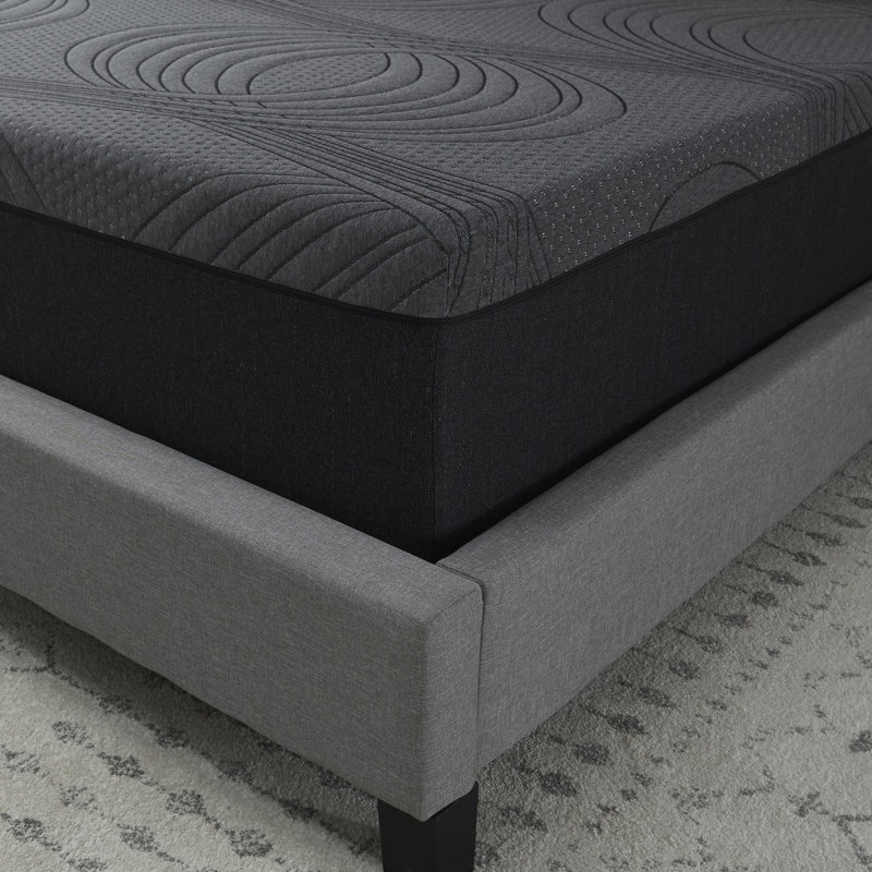 ComforPedic From Beautyrest 14'' Medium Charcoal Infused Gel Memory Foam Mattress, King