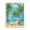 «Holiday Palms Warm Island Winter» par Paul Brent - peinture sur bois