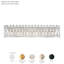 Sarella 6 Light 26in Bathroom Vanity & Wall Sconce in Black with Clear Radiance Crystals-1636673839-1636673837-1636673824