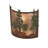 Rustic Lodge Flush Mounted Sconce