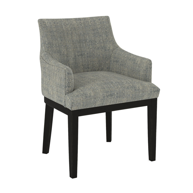 19'' H Upholstered Armchair, Espresso, 61650-33