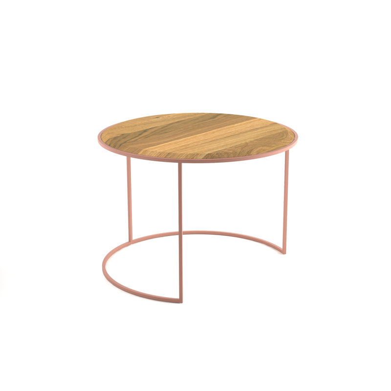 Schick Frame Coffee Table, Beige Red