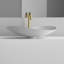 Lavabo de salle de bain vasque ovale fait à la main Milano-23554263