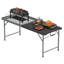 Table de camping rectangulaire pliante pour l'extérieur 70,9 po