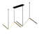 Yermolayeva 2 - Light Kitchen Island Linear LED Pendant with Rope Accents