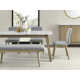 Lucia 72" Genuine Marble Dining Table