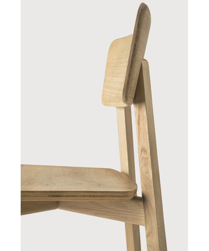 Casale Solid Wood Dining Chair, Hardwax Oil