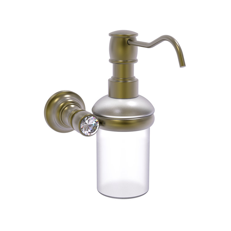 Gavin Soap Dispenser, Antique Brass