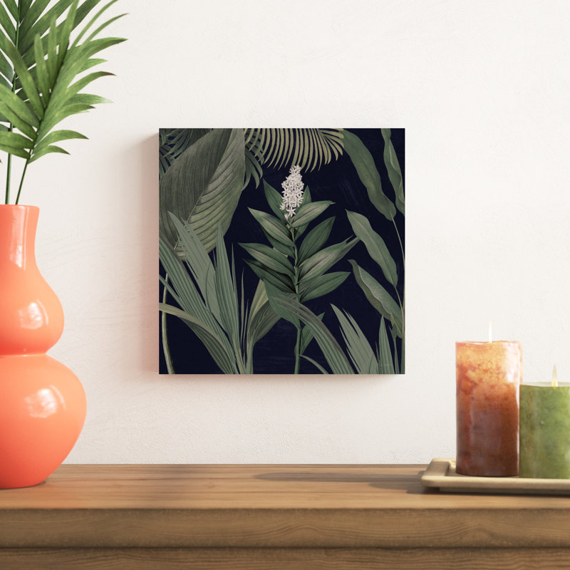Lumière dramatique tropicale I, H 12 po x l 12 po x P 1,25 po