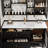 American retro-style bathroom cabinet.-112404487