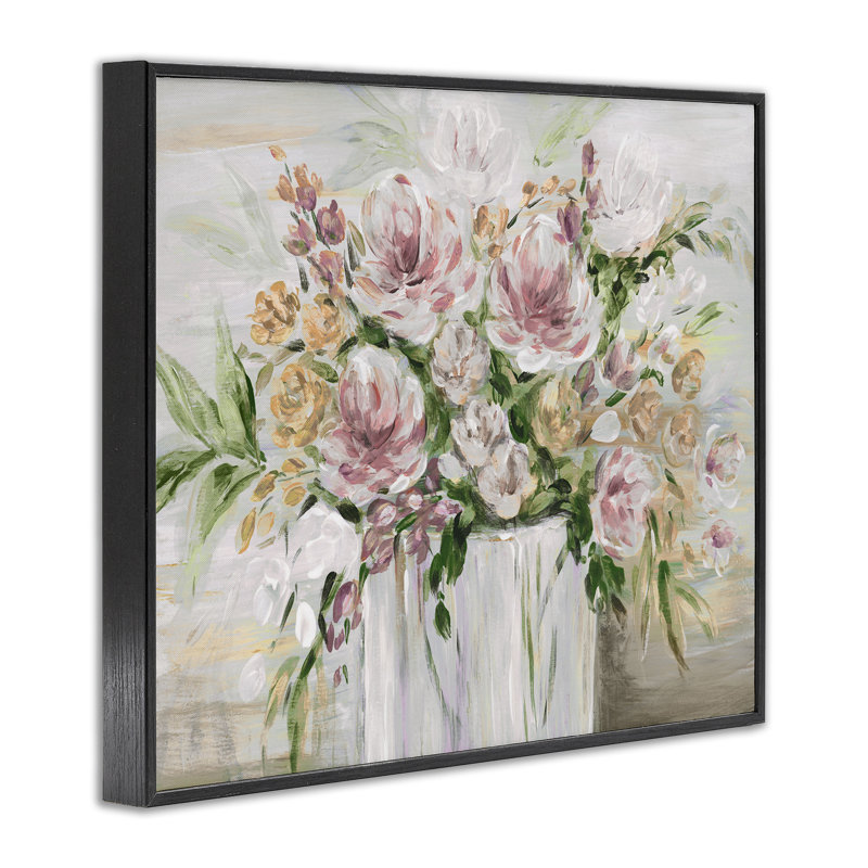 Giclée encadrée de style champêtre, par Kristen Brockmon, H 24 po x l 30 po, Giclée encadrée noir minuit