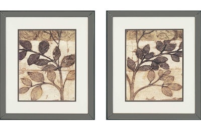 Bronzed Branches by Wyatt Florals Art Set