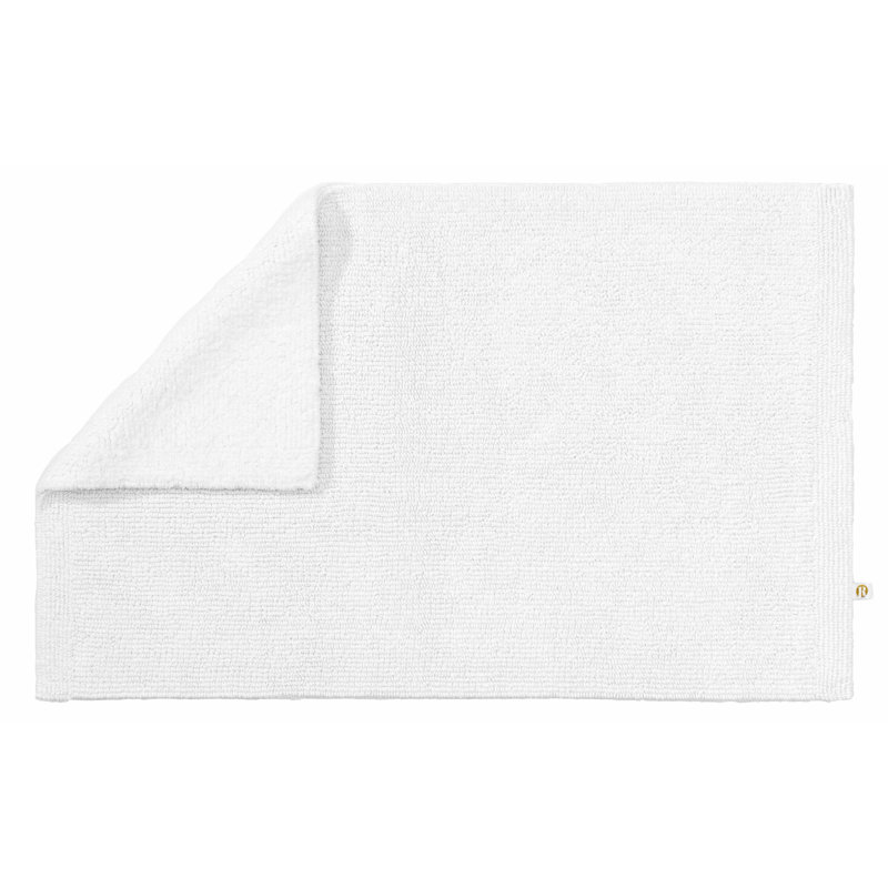 Bath Rug, 50cm W x 75cm L, White