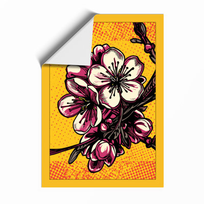 Pop Bloom Cluster Modern - Framed Print