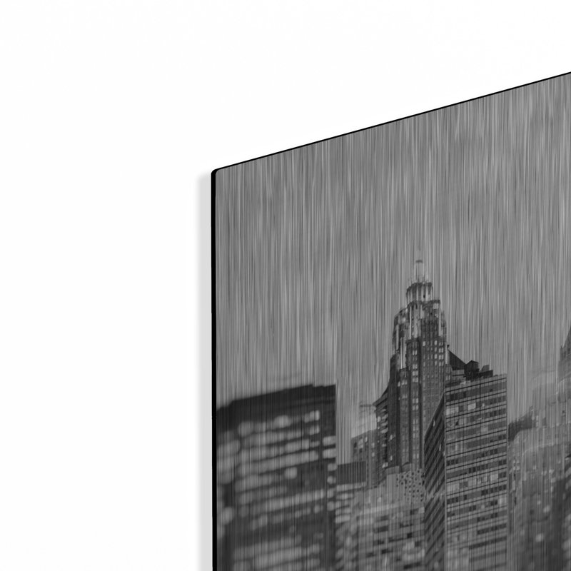 «New York 3» par Carina Okula, art mural en métal, H 12 po x l 16 po