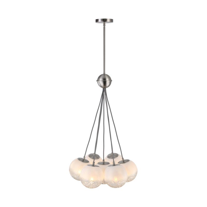 Moonlight Pendant - Satin Nickel - 7-Light, 7