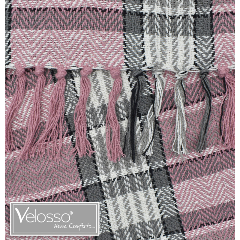 Riback Throw Blanket, Pink