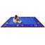 Tapis bleu tuffeté-434513058