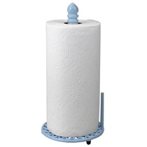 Blue Donuts Grove Free Standing Paper Towel Holder with Weighted