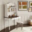 Bureau avec tiroirs et tablettes de rangement-2032744008