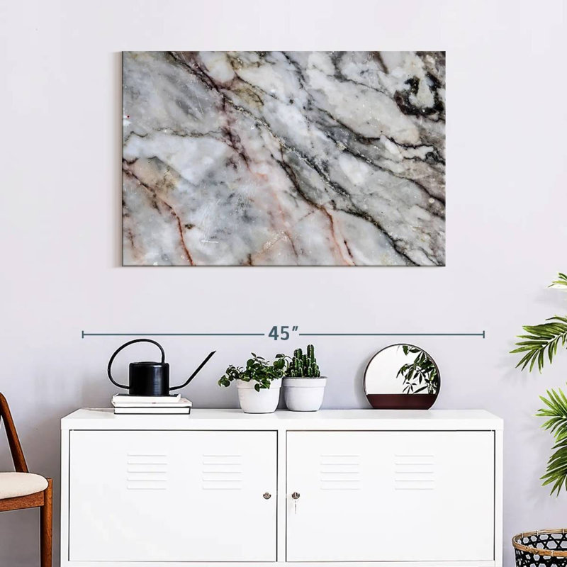 Avery Abstract Marble Texture, 24" H x 36" W